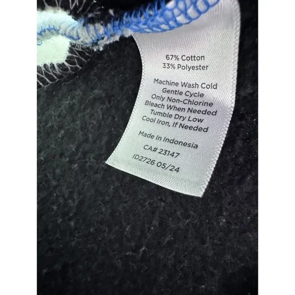 T by Talbots Women's Geometric Print Mock Neck Long Sleeve Knit Pullover Top L - Picture 4 of 8